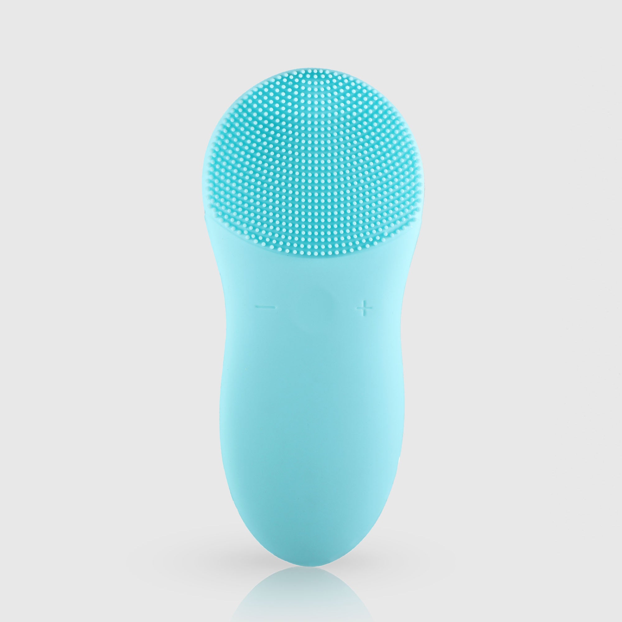 CLEO+ sonic facial cleansing brush showing device for face cleansing